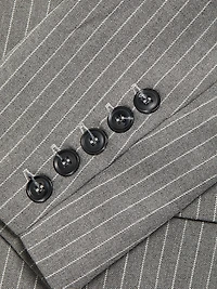 Serena Pin-Striped Tailored Blazer