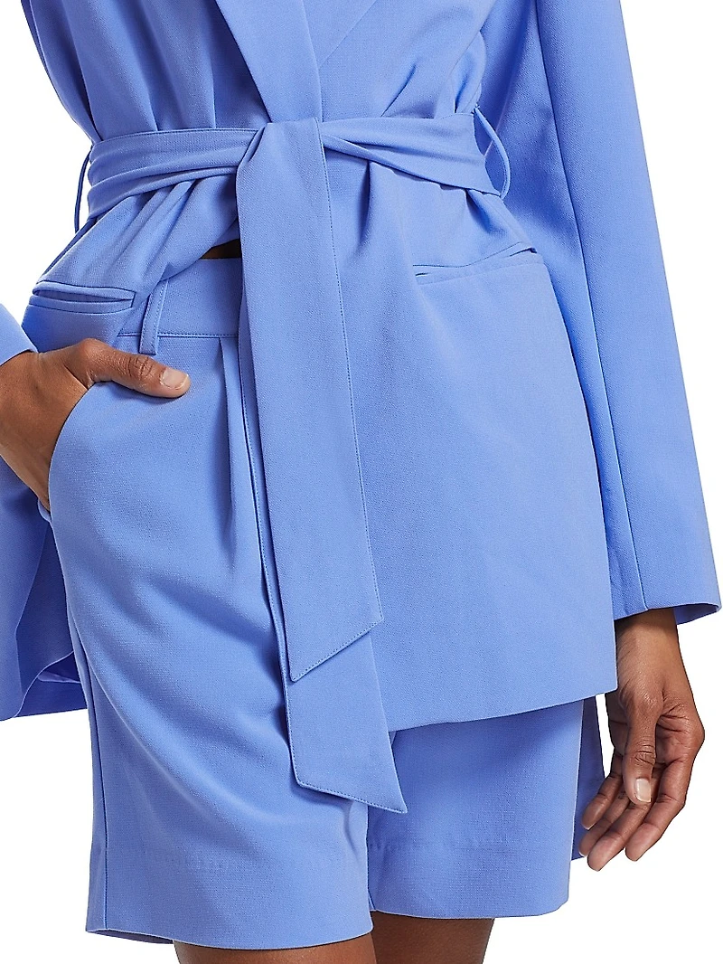 Minnie High-Waist Bermuda Shorts