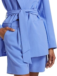 Minnie High-Waist Bermuda Shorts