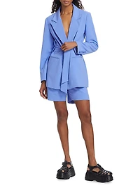 Minnie High-Waist Bermuda Shorts