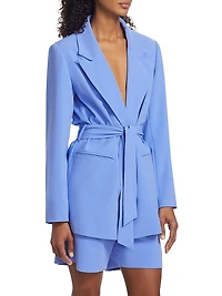 Hazel Tie-Front Blazer