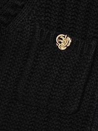 Delilah Cropped Textured Cardigan