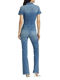 Fit For Success Stretch Denim Jumpsuit