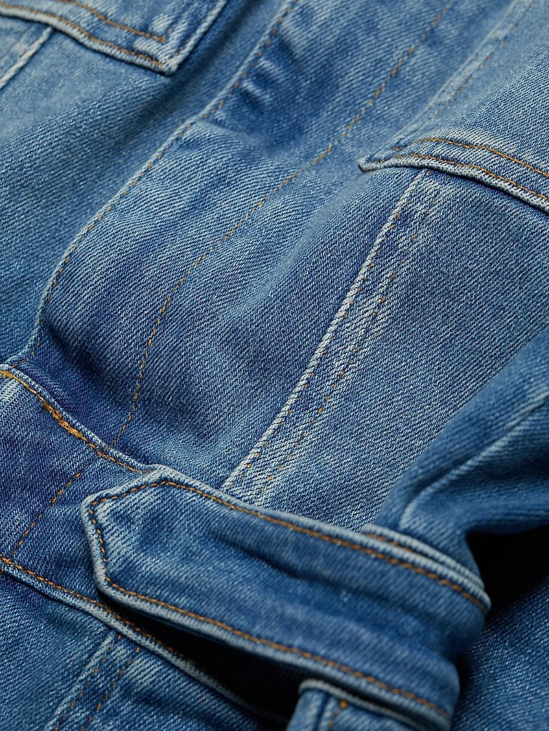 Fit For Success Stretch Denim Jumpsuit