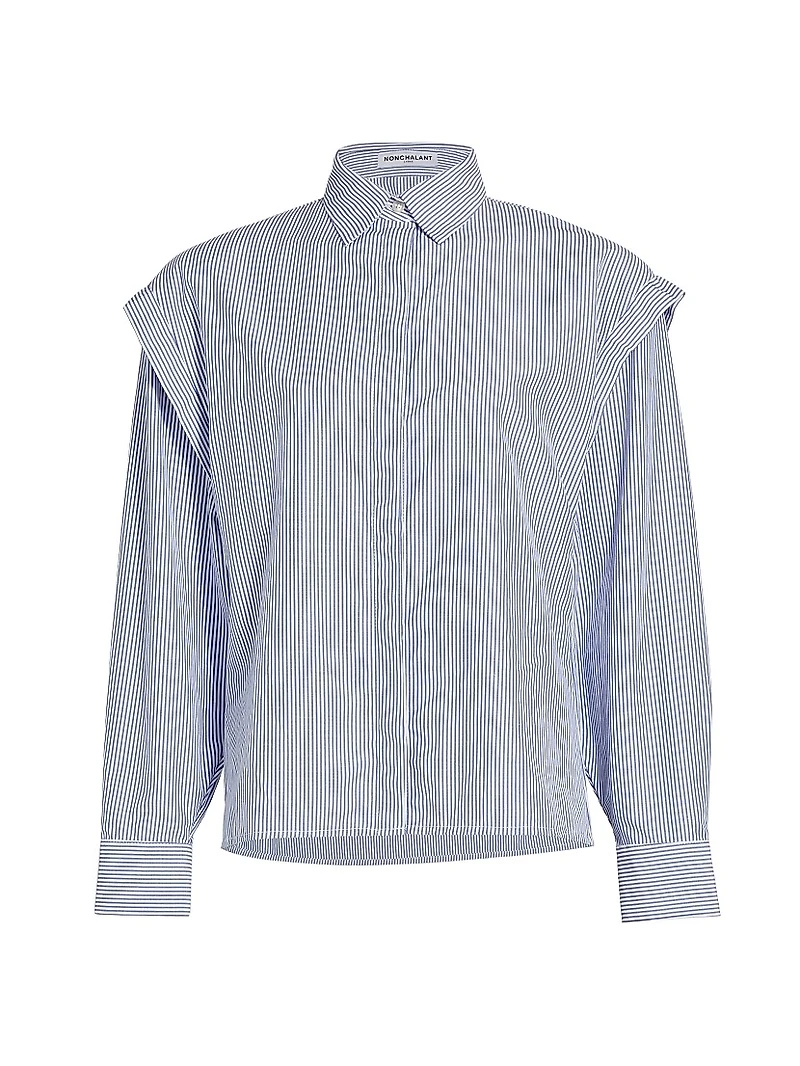 Helga Striped Cotton Shirt