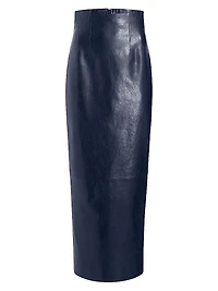 Loxley Leather Pencil Maxi Skirt