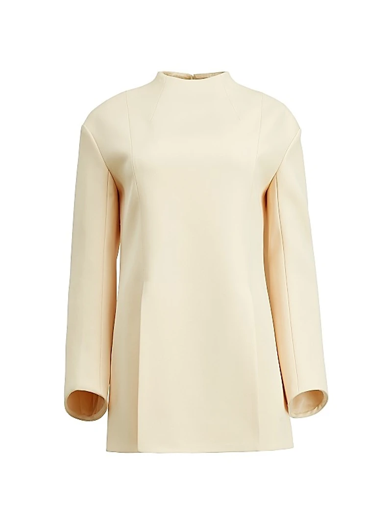 Mahni Crepe Slit Top