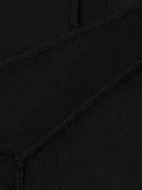 Sofia Turtleneck Cut-Out Minidress