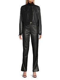 Iris Faux Leather Pants