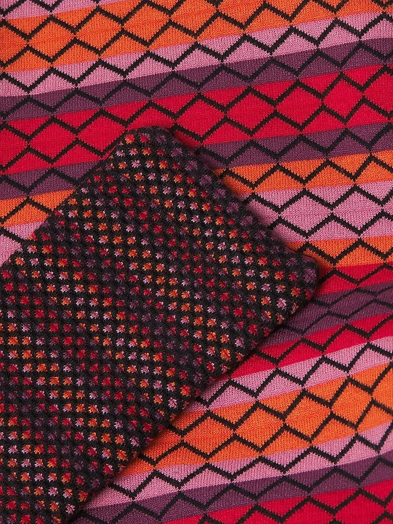 Peggy Tie-Waist Stripe Midi-Dress