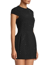 Kristen Embellished Mini Dress