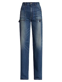 Quentin Straight-Leg Cargo Jeans