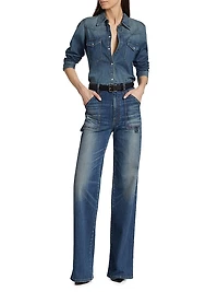 Quentin Straight-Leg Cargo Jeans