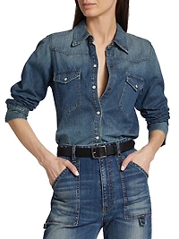 Travis Oversized Denim Shirt