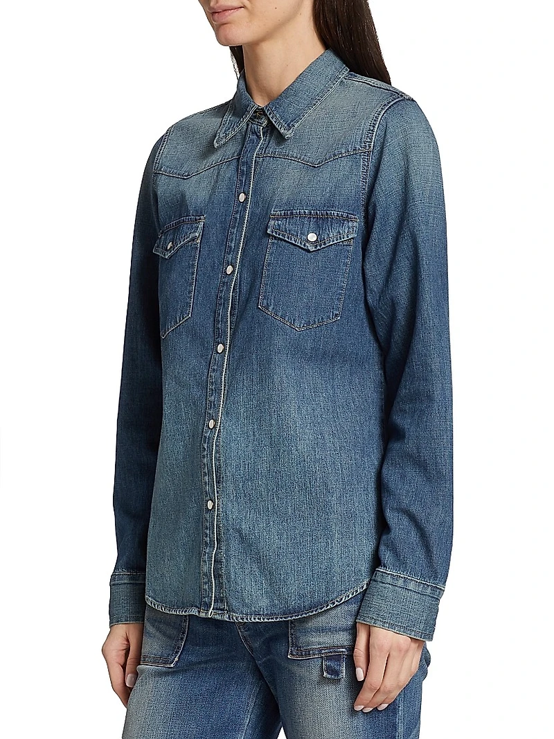 Travis Oversized Denim Shirt