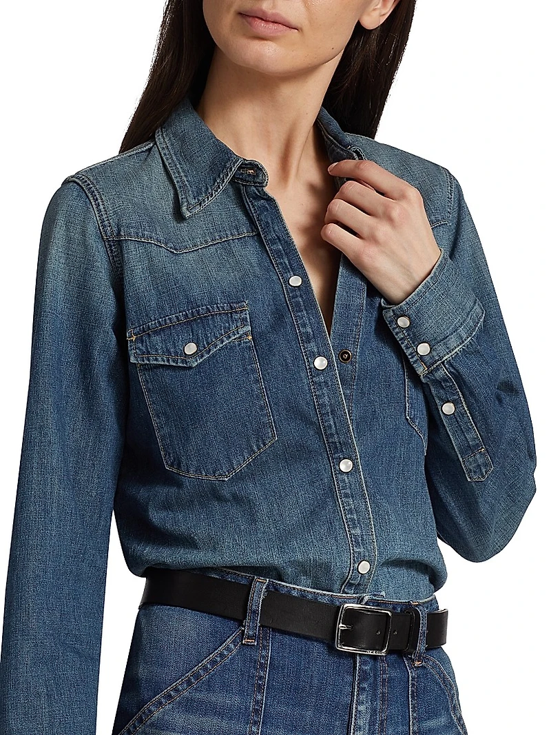 Travis Oversized Denim Shirt