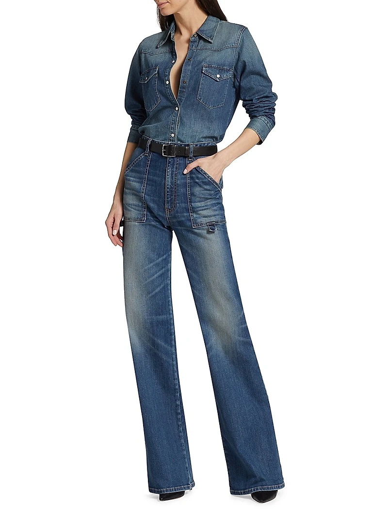 Travis Oversized Denim Shirt