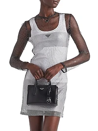 Ribbed Knit Jersey Dress