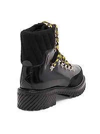 Gstaad Leather Hiking Lug-Sole Boots