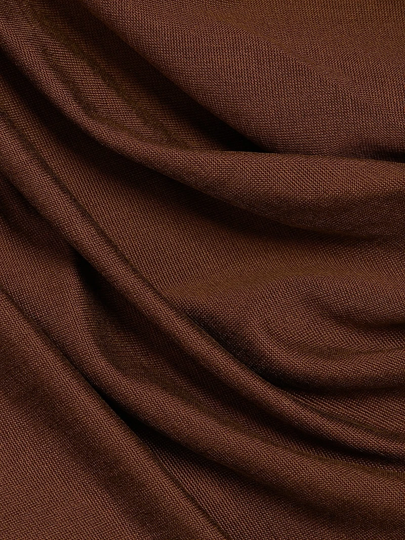 Pila Ruched One-Shoulder Minidress