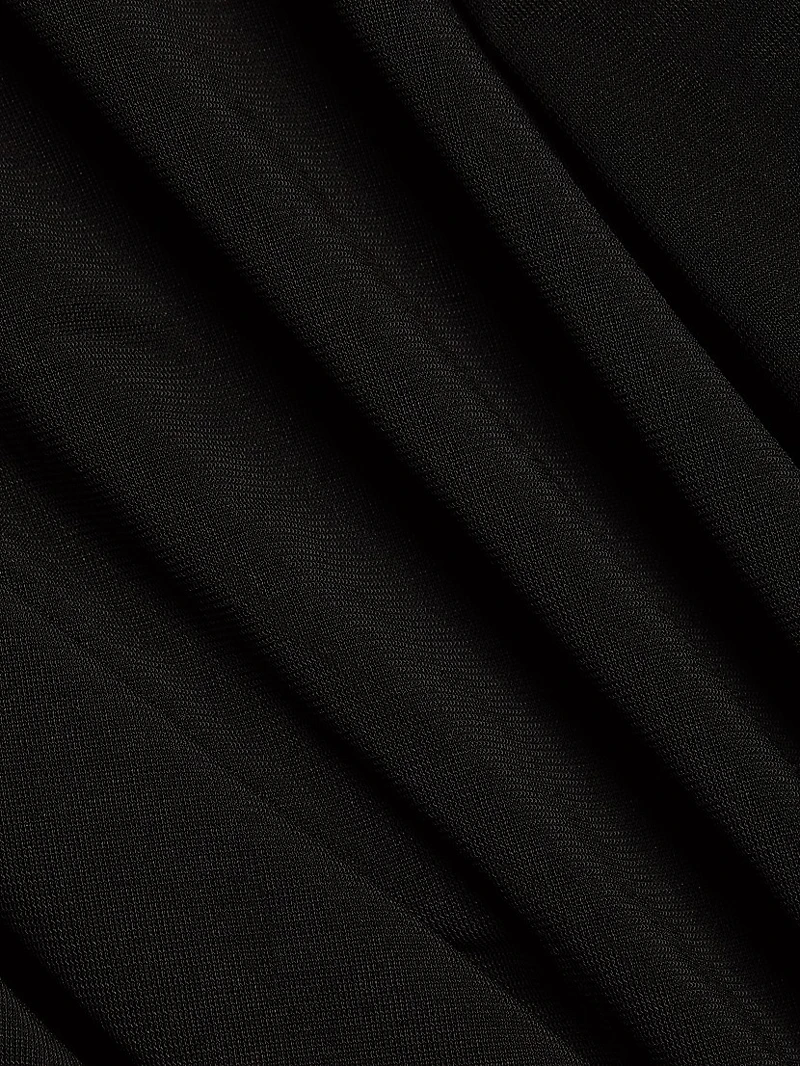 Asimi Draped Asymmetric Minidress