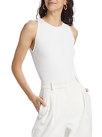 Olmos Rib-Knit Bodysuit