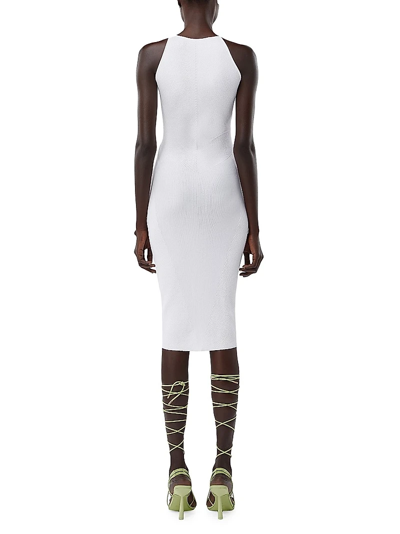 Altea Rib-Knit Midi-Dress