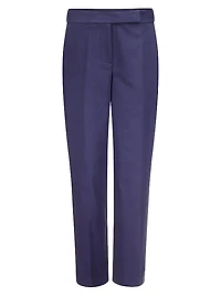 Straight-Leg Trousers