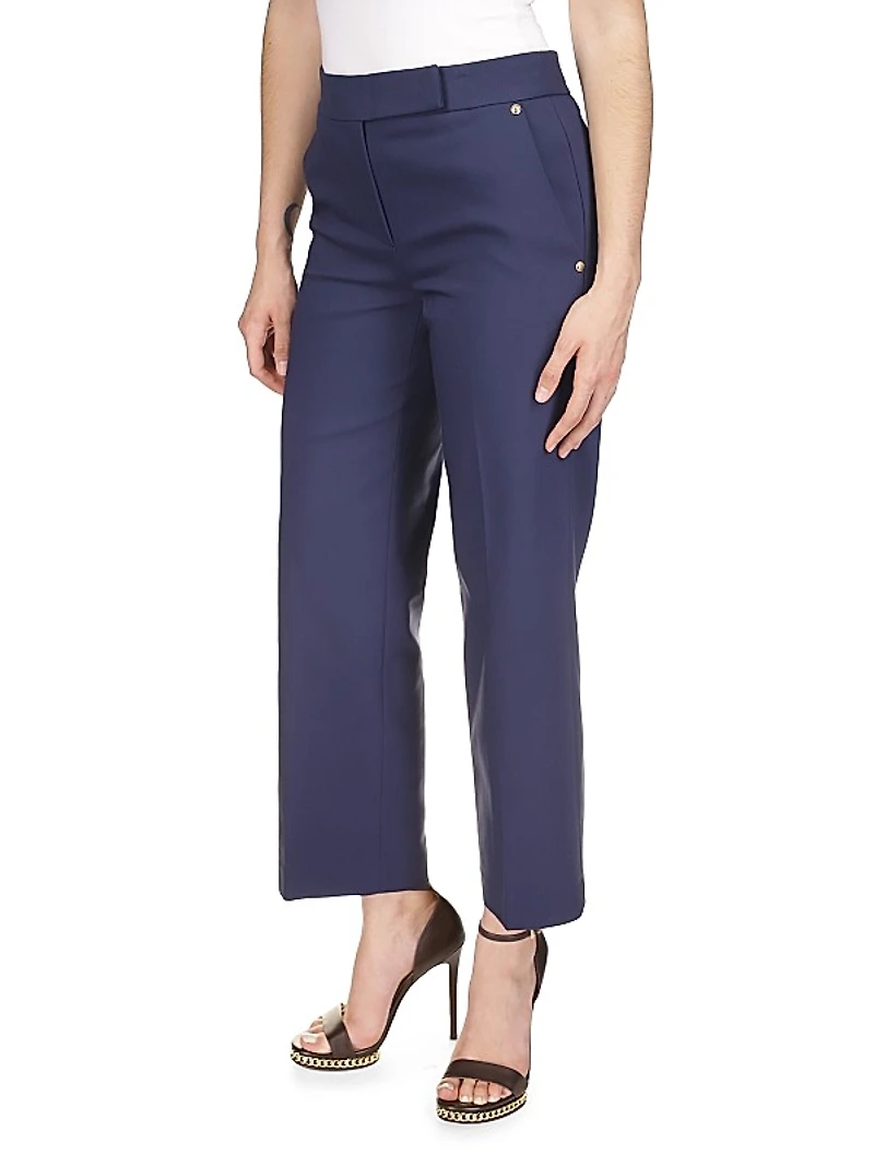Straight-Leg Trousers