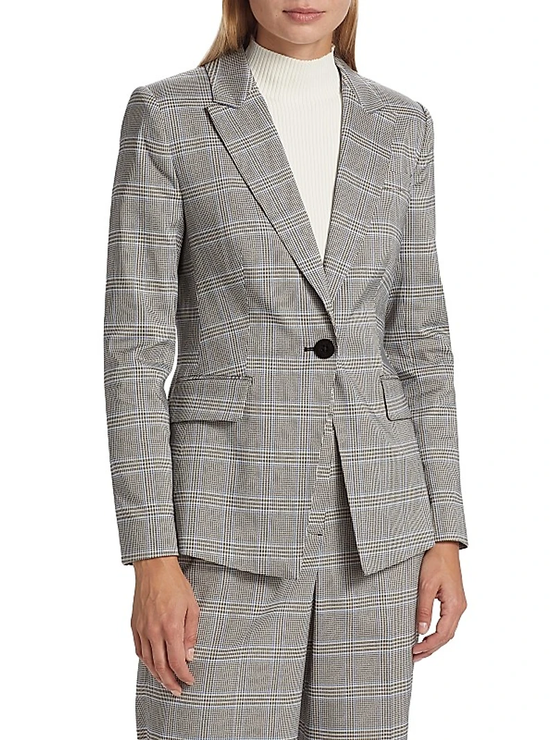 The Kensington Plaid Blazer