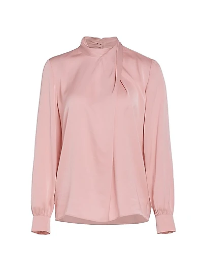 Jaden Silk-Blend Blouse