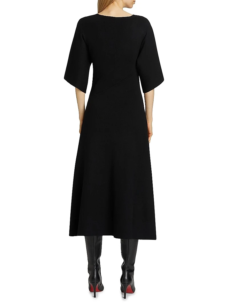 Everly Knit Midi-Dress
