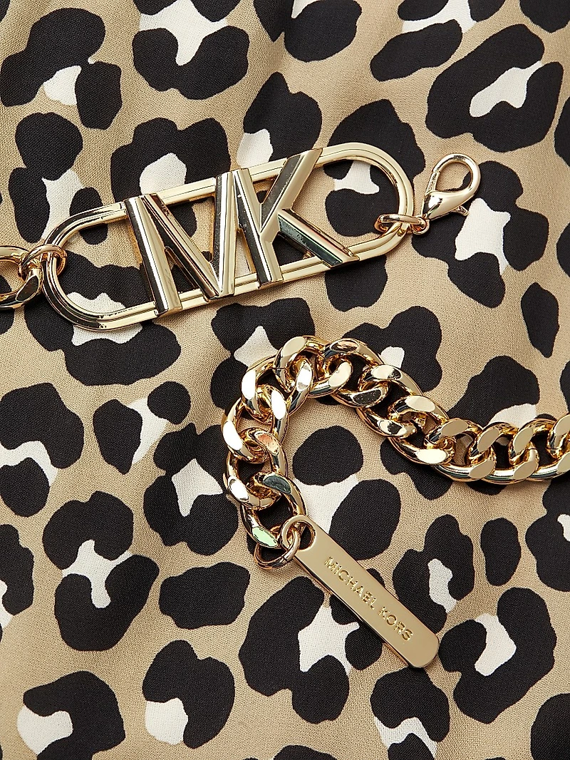 Leopard Belted Minidress