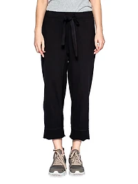 Crop Raw Easy Fit Joggers