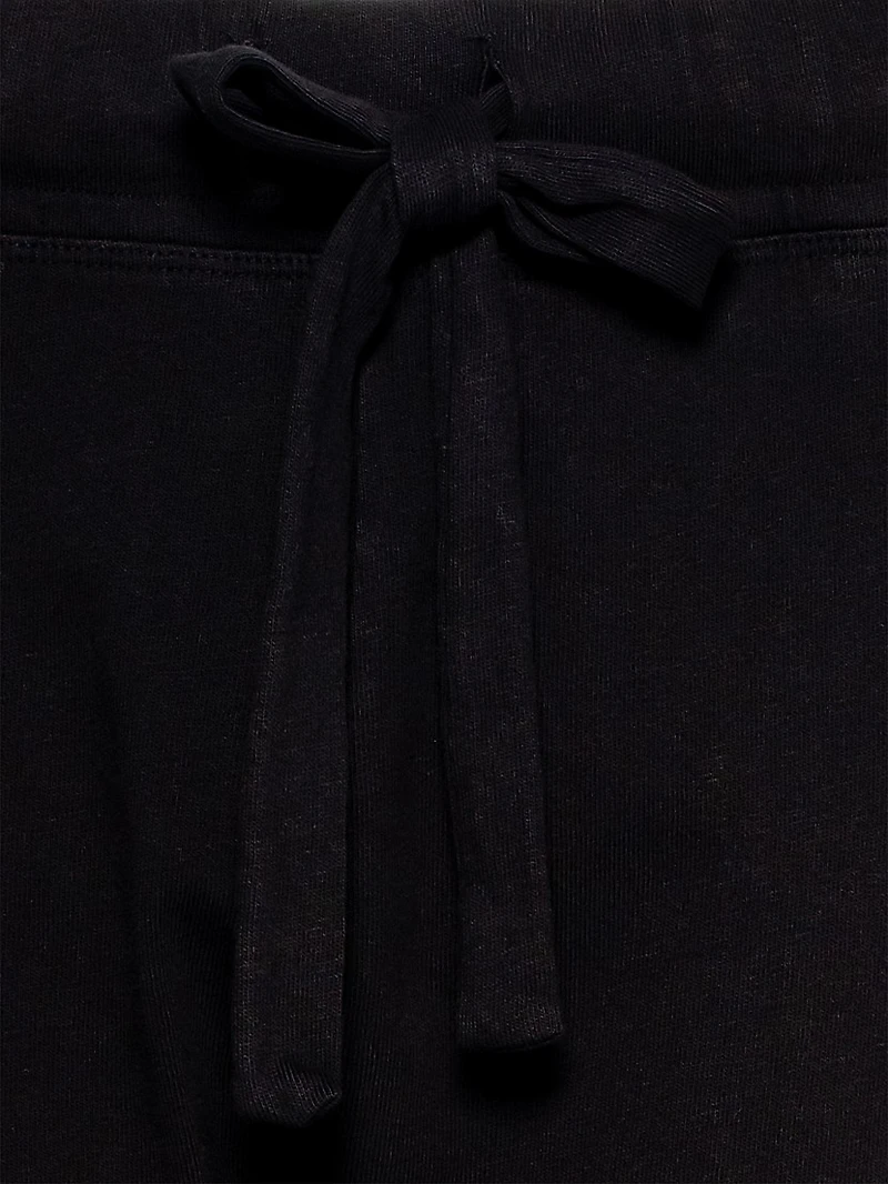 Crop Raw Easy Fit Joggers