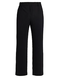 Basics Pleated Knit Pants