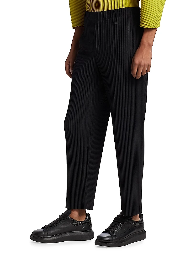 Basics Pleated Knit Pants