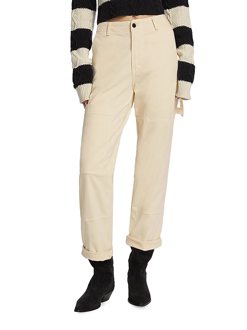 Straight-Leg Carpenter Pants