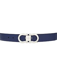 Gancini Cut-to-Size Leather Belt