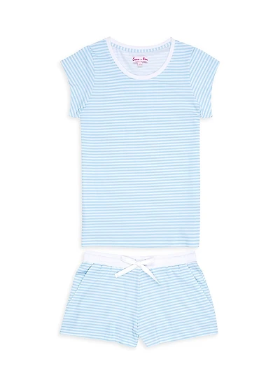 Jersey Short Sleeve Pajama Set