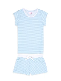 Jersey Short Sleeve Pajama Set