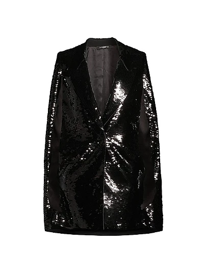 Chloe Sequined Cape