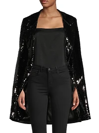 Chloe Sequined Cape