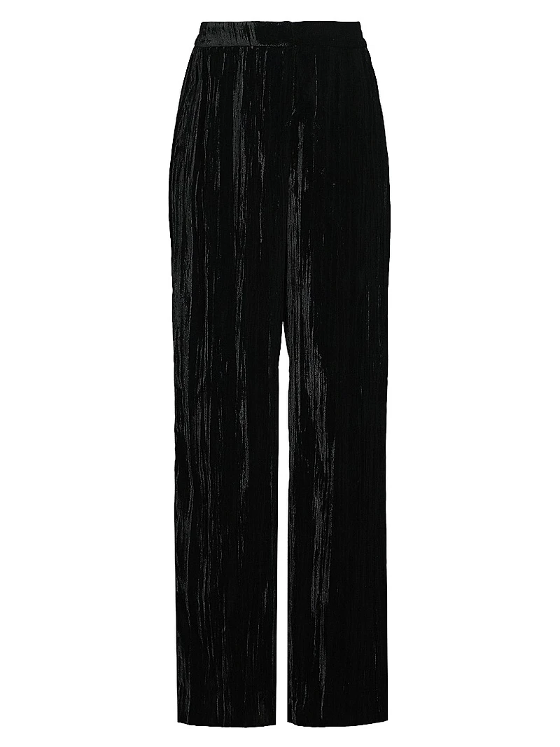 Tyson Crinkled Velvet Pants