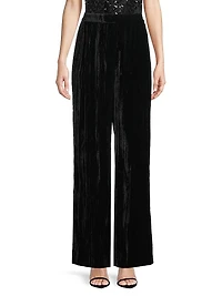 Tyson Crinkled Velvet Pants