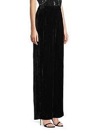 Tyson Crinkled Velvet Pants