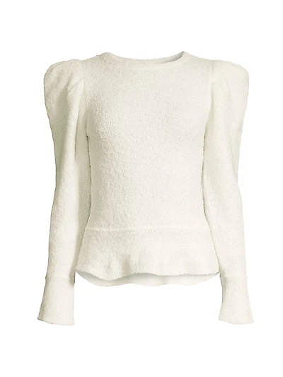 City Mist Puff-Sleeve Sweater