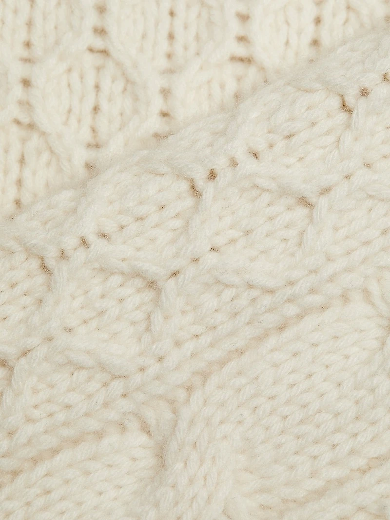 Andrina Cable-Knit Turtleneck