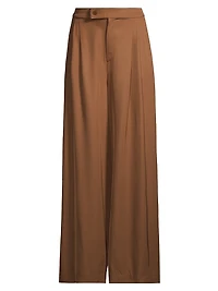 Habitual Pleated Wide-Leg Pants