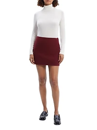 Wool-Cashmere Miniskirt